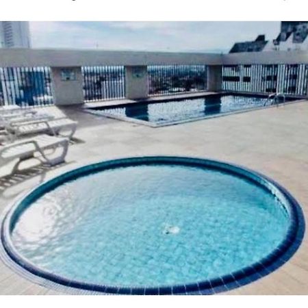 Apartamento Tipo Flat Palladium Service São Vicente Buitenkant foto
