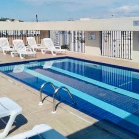 Apartamento Tipo Flat Palladium Service São Vicente Buitenkant foto