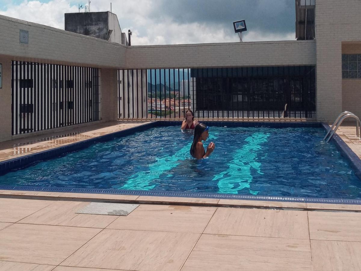 Apartamento Tipo Flat Palladium Service São Vicente Buitenkant foto