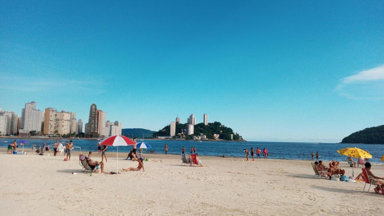 Apartamento Tipo Flat Palladium Service São Vicente Buitenkant foto