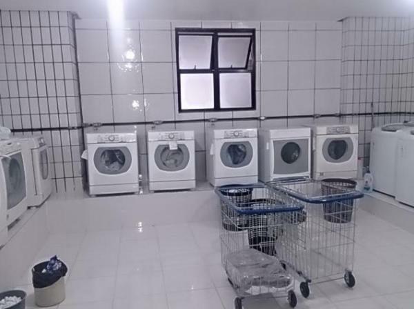Apartamento Tipo Flat Palladium Service São Vicente Buitenkant foto