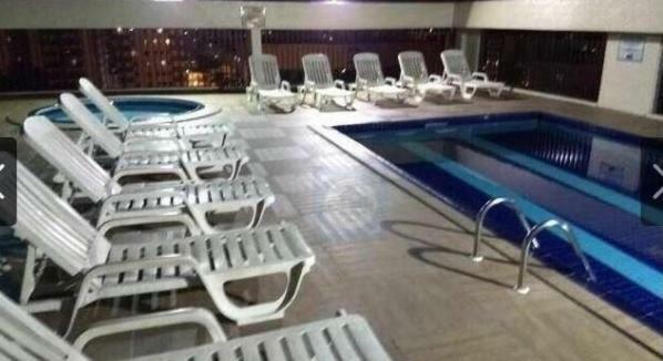 Apartamento Tipo Flat Palladium Service São Vicente Buitenkant foto